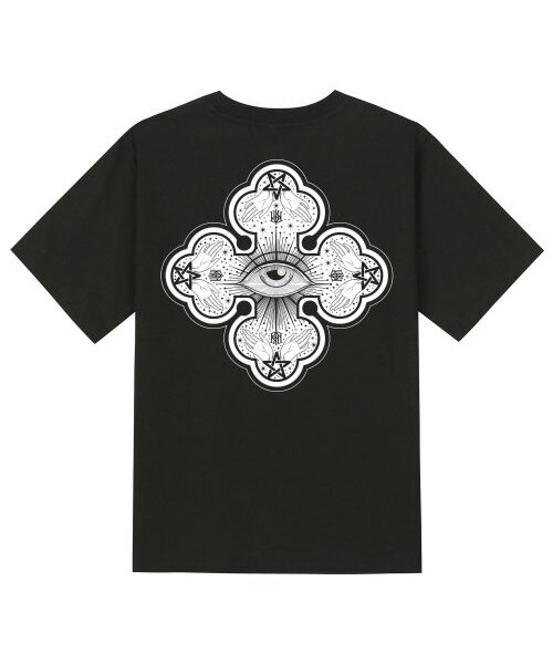 KAN6312(カン6312)の「KTB0122 イリュナミティ 半袖Tシャツ - ブラック(Tシャツ/カットソー・メンズ・その他・LARGE/MEDIUM/SMALL/X-LARGE)」の1枚目の写真