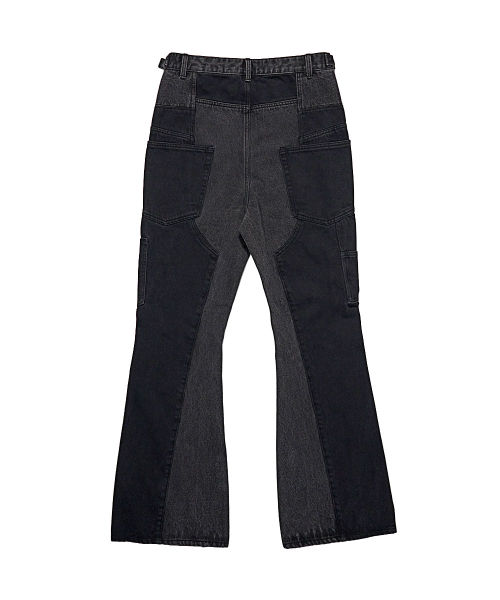 SCHISM INDUCING（スキズムインデューシング）の「FR BOOT CUT JEANS BLACK（デニムパンツ・レディース・その他・MEDIUM/LARGE）」の3枚目の写真