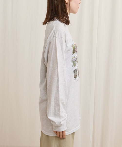 fig Ｌondon（フィグロンドン）の「someone special long sleeve（Tシャツ/カットソー・レディース・アッシュグレー・FREE）」の19枚目の写真