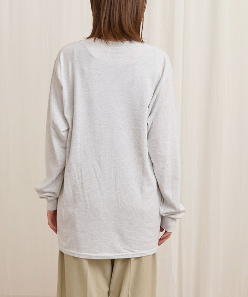 fig Ｌondon（フィグロンドン）の「someone special long sleeve（Tシャツ/カットソー・レディース・アッシュグレー・FREE）」の20枚目の写真