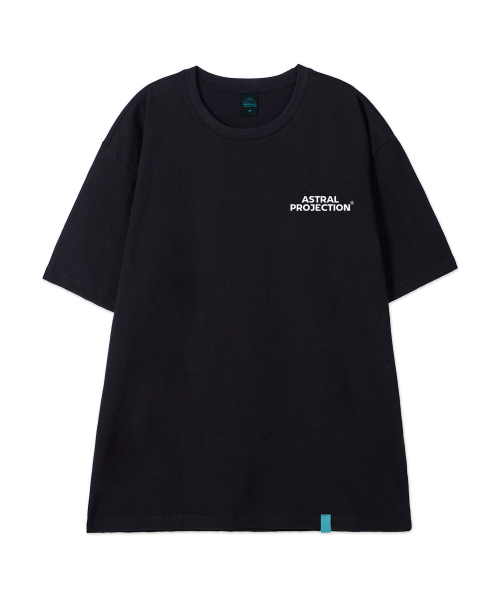 ASTRAL PROJECTION（アストラルプロジェクション）の「[モッシ]コットンルーズフィット半袖Tシャツ_ブラック（Tシャツ/カットソー・メンズ・その他・LARGE/MEDIUM/X-LARGE/XX-LARGE）」の2枚目の写真
