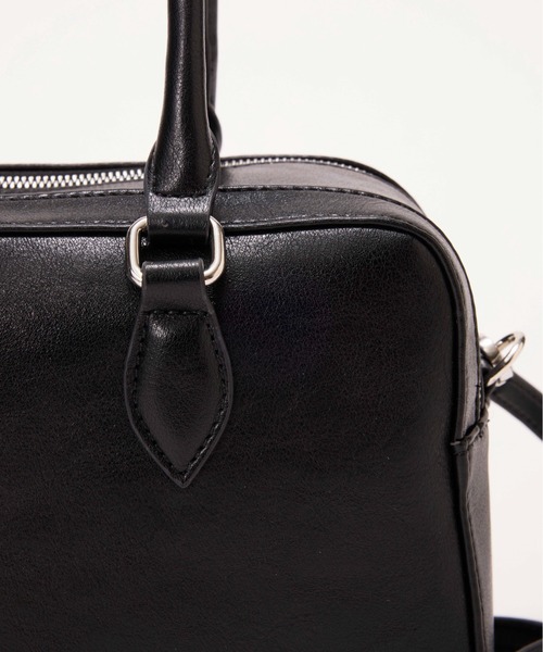 EFOLE（エフォル）の「【ZOZO限定】Double zip vintage boston/ダブルジップヴィンテージボストン（ボストンバッグ・レディース・ブラウン/ブラック・FREE）」の18枚目の写真