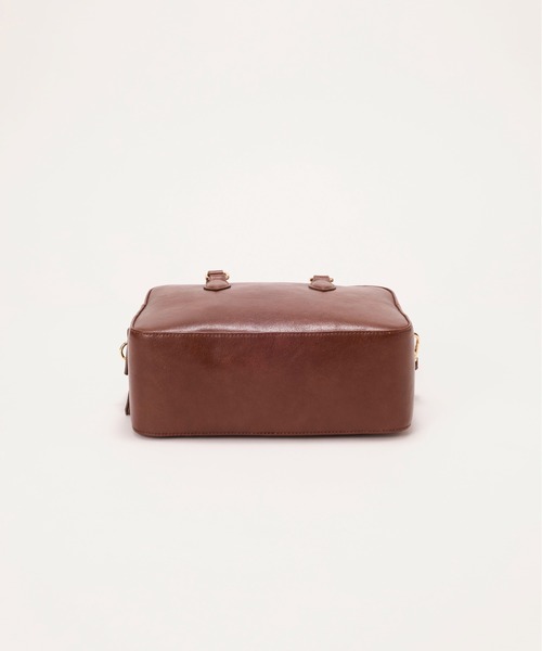 EFOLE（エフォル）の「【ZOZO限定】Double zip vintage boston/ダブルジップヴィンテージボストン（ボストンバッグ・レディース・ブラウン/ブラック・FREE）」の11枚目の写真