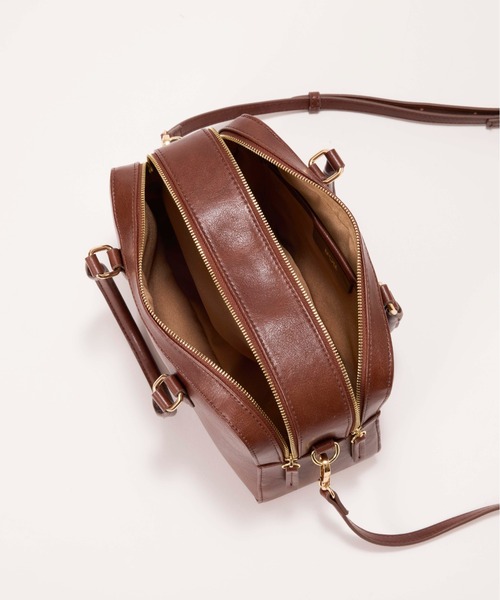 EFOLE（エフォル）の「【ZOZO限定】Double zip vintage boston/ダブルジップヴィンテージボストン（ボストンバッグ・レディース・ブラウン/ブラック・FREE）」の16枚目の写真