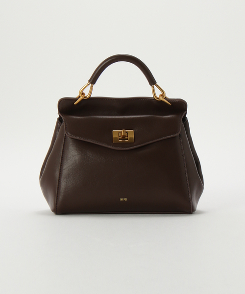 JW PEI(ジェイダブリューペイ)の「【JW PEI / ジェイダブリュー ペイ】Lucia Classic Top Handbag(BROWN)(ハンドバッグ・レディース・ブラウン・FREE)」の7枚目の写真