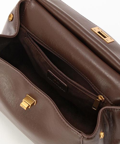 JW PEI(ジェイダブリューペイ)の「【JW PEI / ジェイダブリュー ペイ】Lucia Classic Top Handbag(BROWN)(ハンドバッグ・レディース・ブラウン・FREE)」の13枚目の写真