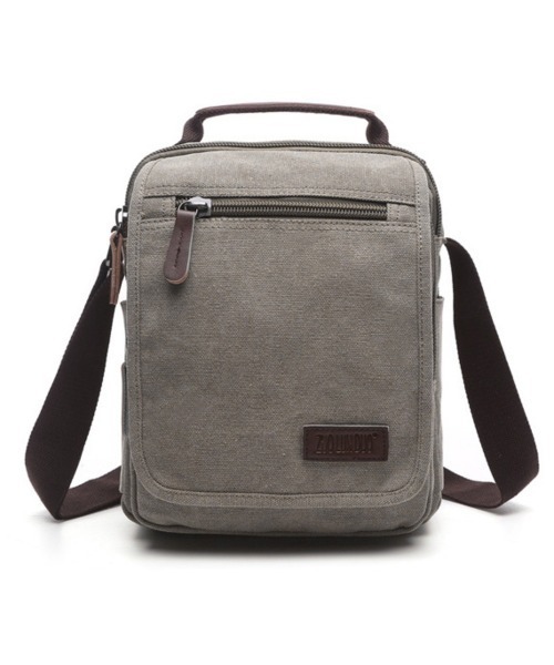 BACKYARD FAMILY(バックヤードファミリー)の「ショルダーバッグ kbag46(ショルダーバッグ・メンズ・カーキ/ブラック/ダークブルー/ブラウン系/グレー/キャメル・FREE)」の2枚目の写真