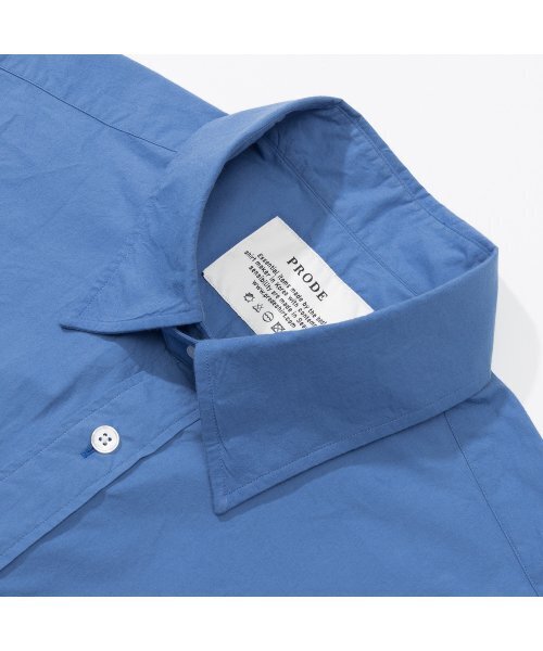 PRODESHIRT（プロデシャツ）の「[リラックス]P-960 ベネチアポプリンシャツ (コバルトブルー)（シャツ/ブラウス・メンズ・その他・X-LARGE/MEDIUM/LARGE/XX-LARGE）」の3枚目の写真