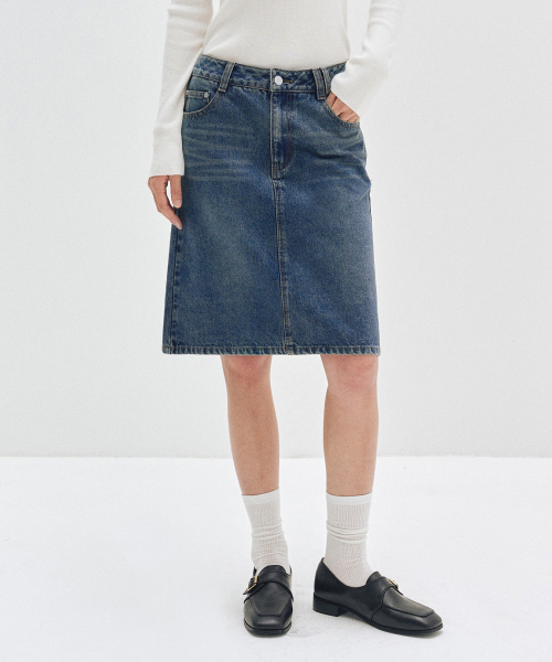 DECET WOMEN(デケット ウーマン)の「Signature Midi Skirt DCSK002BLUE(スカート・レディース・その他・X-SMALL/SMALL/MEDIUM)」の5枚目の写真
