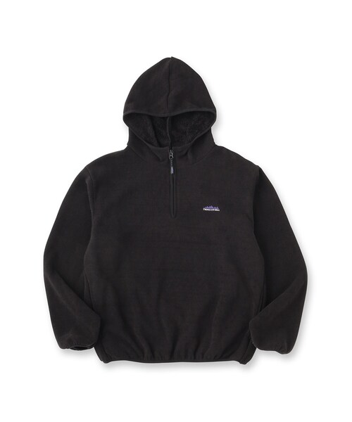 THOUSAND MILE（サウザンドマイル）の「THOUSAND MILE（サウザンドマイル）KNIT FLEECE HALF ZIP PARKA｜パーカー（パーカー・メンズ・ブラック・91/92）」の2枚目の写真