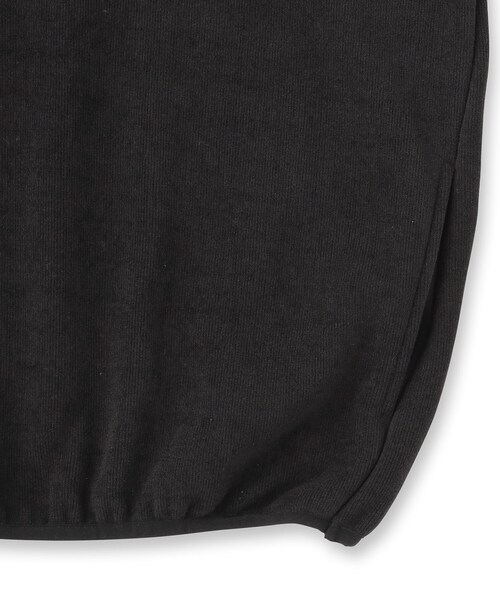 THOUSAND MILE（サウザンドマイル）の「THOUSAND MILE（サウザンドマイル）KNIT FLEECE HALF ZIP PARKA｜パーカー（パーカー・メンズ・ブラック・91/92）」の7枚目の写真