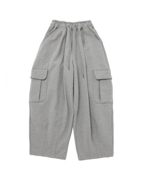 A NOTHING(アナッシング)の「H-T CARGO BALLOON SWEAT PANTS (Gray)(スウェットパンツ・レディース・その他・LARGE/MEDIUM)」の1枚目の写真