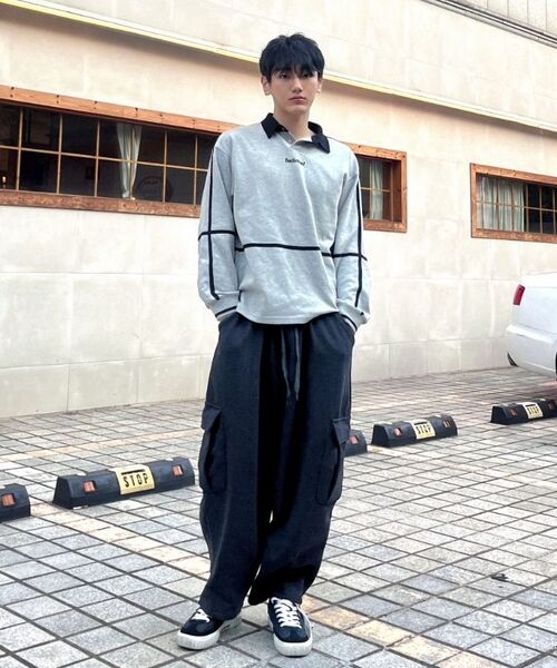 A NOTHING(アナッシング)の「H-T CARGO BALLOON SWEAT PANTS (Gray)(スウェットパンツ・レディース・その他・LARGE/MEDIUM)」の7枚目の写真