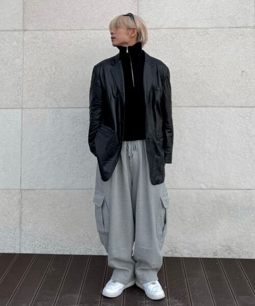 A NOTHING(アナッシング)の「H-T CARGO BALLOON SWEAT PANTS (Gray)(スウェットパンツ・レディース・その他・LARGE/MEDIUM)」の8枚目の写真