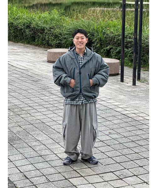 A NOTHING(アナッシング)の「H-T CARGO BALLOON SWEAT PANTS (Gray)(スウェットパンツ・レディース・その他・LARGE/MEDIUM)」の16枚目の写真