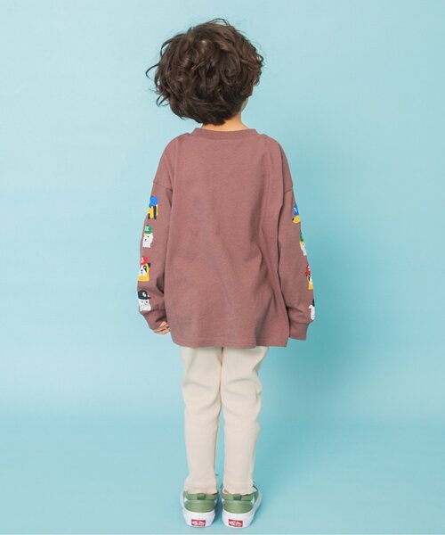 BREEZE（ブリーズ）の「【26春新作】DAISUKIリブパンツ（その他パンツ・キッズ・その他11/イエロー/その他2/ラベンダー/オレンジ/ピンク/グリーン/グレー/ターコイズブルー/その他12/アイボリー/ブラック・120/110/100/90/80/70/130）」の16枚目の写真