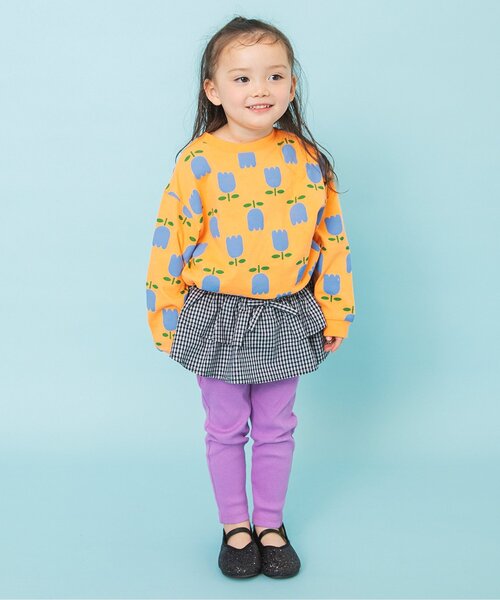 BREEZE（ブリーズ）の「【26春新作】DAISUKIリブパンツ（その他パンツ・キッズ・その他11/イエロー/その他2/ラベンダー/オレンジ/ピンク/グリーン/グレー/ターコイズブルー/その他12/アイボリー/ブラック・120/110/100/90/80/70/130）」の17枚目の写真