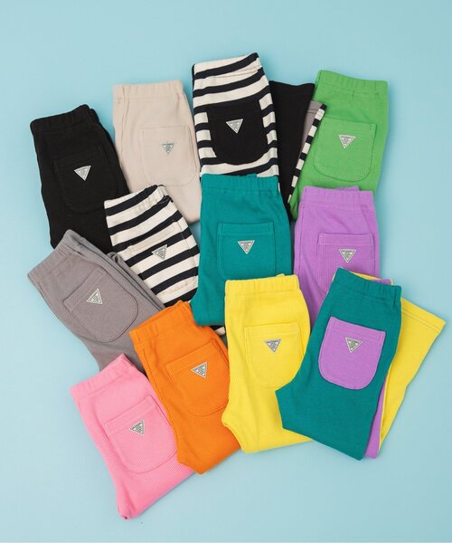 BREEZE（ブリーズ）の「【26春新作】DAISUKIリブパンツ（その他パンツ・キッズ・その他11/イエロー/その他2/ラベンダー/オレンジ/ピンク/グリーン/グレー/ターコイズブルー/その他12/アイボリー/ブラック・120/110/100/90/80/70/130）」の22枚目の写真