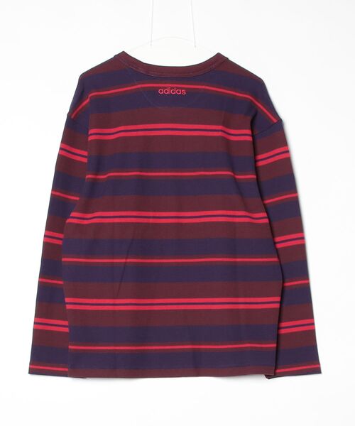 adidas(アディダス)の「90sオルタナティブスポーツ長袖ストライプ ワッフル ティー / ロンT / アディダスオリジナルス adidas Originals(Tシャツ/カットソー・メンズ・レッド/ホワイト・X-SMALL/XX-LARGE/3XL/LARGE/MEDIUM/SMALL/X-LARGE)」の13枚目の写真