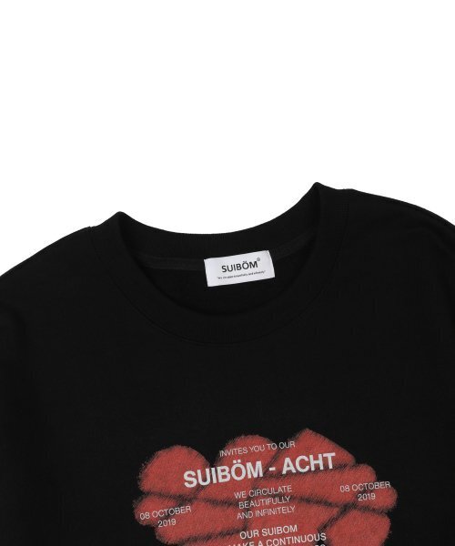 SUIBOM（スイボム）の「インフィニットハート スウェットシャツ - ブラック（スウェット・レディース・その他・MEDIUM/LARGE）」の2枚目の写真