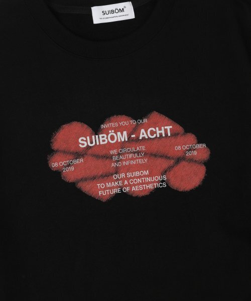 SUIBOM（スイボム）の「インフィニットハート スウェットシャツ - ブラック（スウェット・レディース・その他・MEDIUM/LARGE）」の3枚目の写真