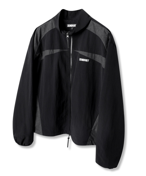 ZENDUST（ジェンダスト）の「Tiago Contrast Jumper CHARCOAL（ナイロンジャケット・レディース・チャコール・MEDIUM/LARGE）」の2枚目の写真