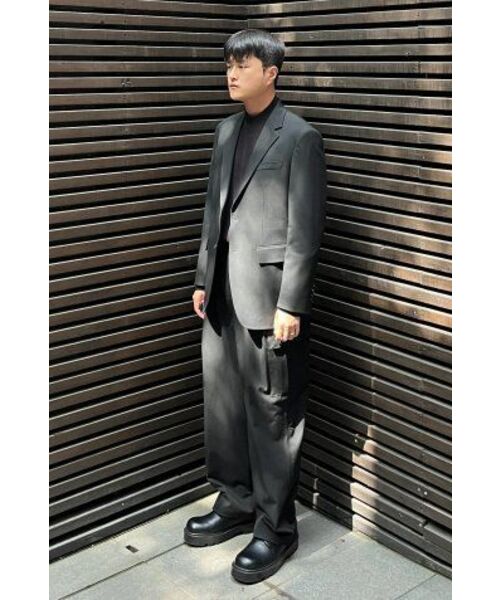 NONBLANK(ノンブランク)の「セミオーバーサイズフィットブレザー_BLACK(テーラードジャケット・メンズ・その他・MEDIUM/LARGE/X-LARGE/XX-LARGE)」の14枚目の写真
