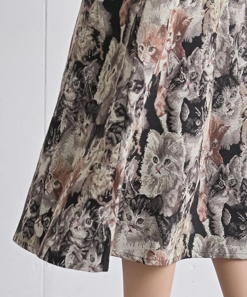 rps（アールピーエス）の「ゴブランＡラインスカート（スカート・レディース・アイボリー/ブラック/ブラック系その他2・フリー）」の18枚目の写真