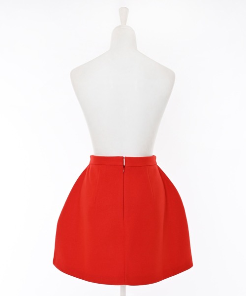 Narcissus（ナルシス）の「ウールミニスカート/台形（スカート・レディース・ブラック/レッド・FREE）」の10枚目の写真