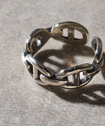 MAISON CLUB（メゾンクラブ）の「【MAISON CLUB】Anchor Chain Ring Silver925 / アンカーチェーンリング シルバー925 フリーサイズ KUN（リング）」