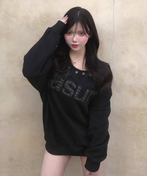 as you are（アズユーアー）の「◇ASYOUARE◇ブランド直輸入正規品 AU ワンショルダー ボートネック スウェット シャツ AU ONE SHOULDER BOATNECK SWEAT SHIRT（スウェット）」