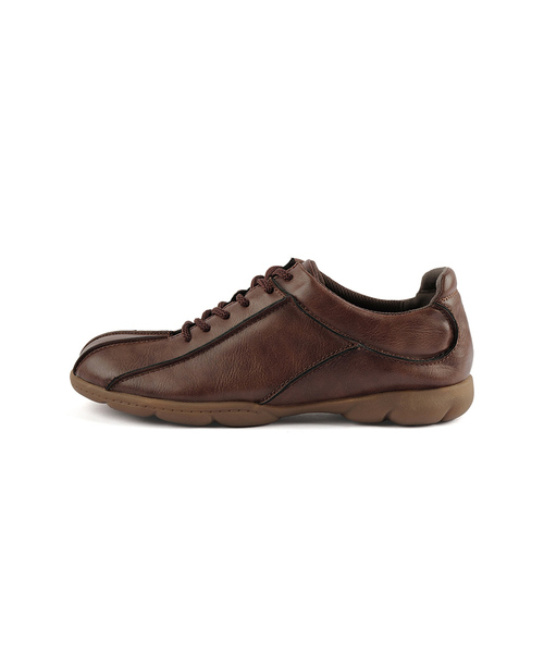 FOGGY MOODY(ポギムディ)の「Fuzzy 0021. Stiched Lace-Up - 4colors(スニーカー・レディース・ライトグレー/ブラック/ブラウン/キャメル・22.5cm/27cm/28cm/23cm/23.5cm/24cm/24.5cm/25cm/26cm)」の4枚目の写真