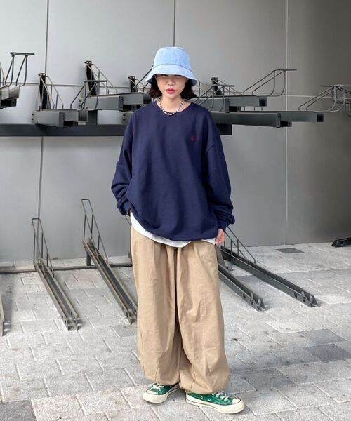 LENGAGEMENT（ランガージュマン）の「スモールハートクラシックスウェット [ネイビー]（スウェット・レディース・その他・MEDIUM/LARGE/X-LARGE）」の16枚目の写真