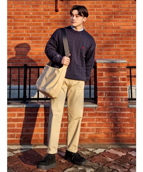 LENGAGEMENT（ランガージュマン）の「スモールハートクラシックスウェット [ネイビー]（スウェット・レディース・その他・MEDIUM/LARGE/X-LARGE）」の3枚目の写真