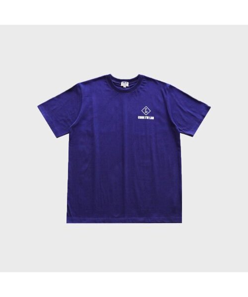 CODE I'M(コードアイエム)の「LABロゴプリントオーバーサイズ半袖Tシャツパープル(Tシャツ/カットソー・メンズ・その他・MEDIUM/LARGE/X-LARGE)」の5枚目の写真