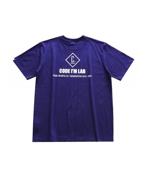 CODE I'M(コードアイエム)の「LABロゴプリントオーバーサイズ半袖Tシャツパープル(Tシャツ/カットソー・メンズ・その他・MEDIUM/LARGE/X-LARGE)」の6枚目の写真