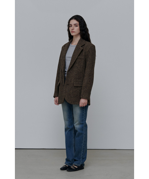 ANYTIME LOREAK(エニタイムロレーク)の「IRIS SEMI-FLARE PANTS-DEEPBEIGE (W)(デニムパンツ・レディース・その他・X-SMALL/SMALL)」の2枚目の写真