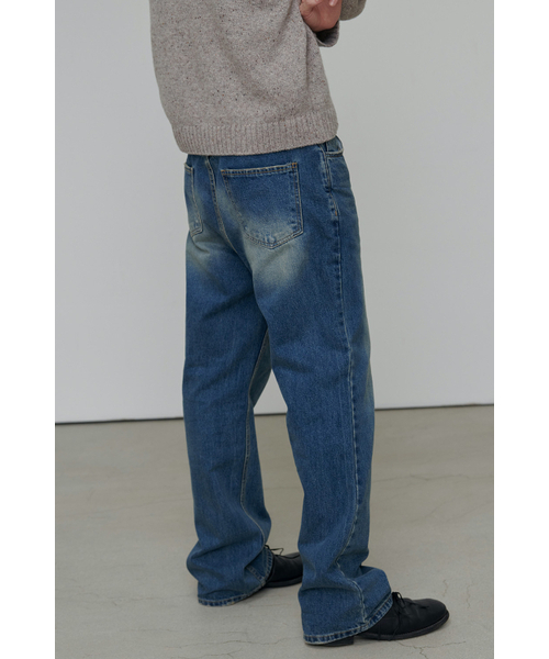 ANYTIME LOREAK(エニタイムロレーク)の「IRIS SEMI-FLARE PANTS-DEEPBEIGE (W)(デニムパンツ・レディース・その他・X-SMALL/SMALL)」の3枚目の写真