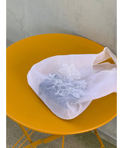 Fiore(-)の「organza lily bag(エコバッグ/サブバッグ・レディース・その他・FREE)」の3枚目の写真