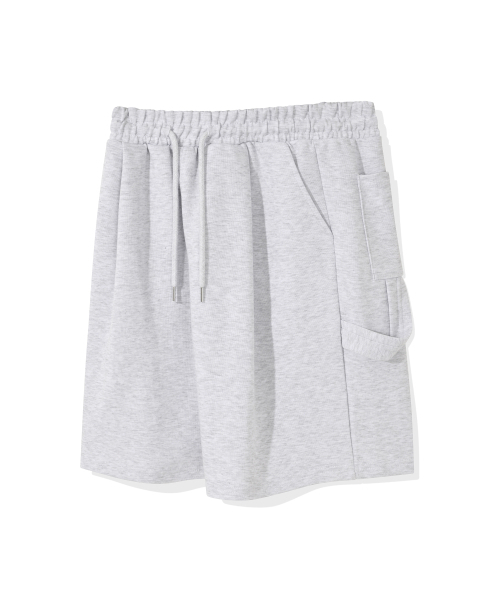 NOMBRE（ノンブレ）の「男女共用カーペンターバミューダワイドハーフパンツ[バックオートミール]（その他パンツ・レディース・その他・SMALL/MEDIUM/LARGE/X-LARGE）」の2枚目の写真