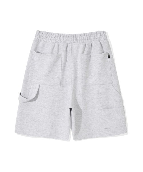 NOMBRE（ノンブレ）の「男女共用カーペンターバミューダワイドハーフパンツ[バックオートミール]（その他パンツ・レディース・その他・SMALL/MEDIUM/LARGE/X-LARGE）」の3枚目の写真