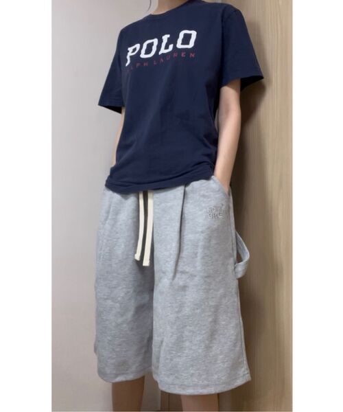 NOMBRE（ノンブレ）の「男女共用カーペンターバミューダワイドハーフパンツ[バックオートミール]（その他パンツ・レディース・その他・SMALL/MEDIUM/LARGE/X-LARGE）」の4枚目の写真