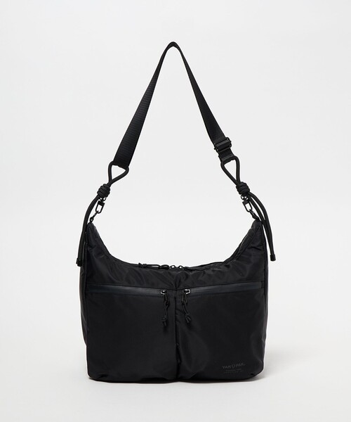 YAKPAK(ヤックパック)の「<YAK PAK × monkey time>コード ショルダー バッグ(ショルダーバッグ・メンズ・ブラック/ダークグレー・FREE)」の7枚目の写真