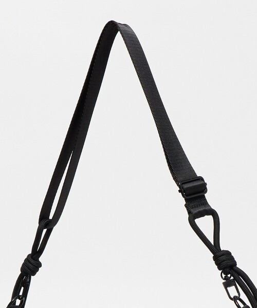 YAKPAK(ヤックパック)の「<YAK PAK × monkey time>コード ショルダー バッグ(ショルダーバッグ・メンズ・ブラック/ダークグレー・FREE)」の11枚目の写真