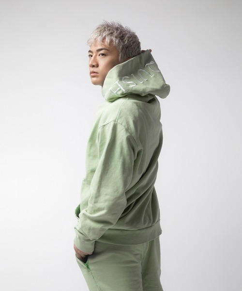 VANQUISH（ヴァンキッシュ）の「Pigment Dyed Sweat Hoodie（パーカー・メンズ・ブルー/グリーン/ブラック・L/M）」の22枚目の写真