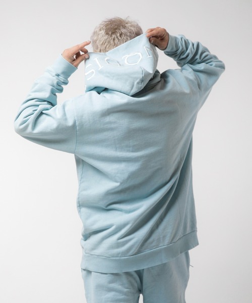 VANQUISH（ヴァンキッシュ）の「Pigment Dyed Sweat Hoodie（パーカー・メンズ・ブルー/グリーン/ブラック・L/M）」の17枚目の写真