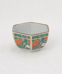 212 KITCHEN STORE | 六角鉢 緑彩牡丹(食器)