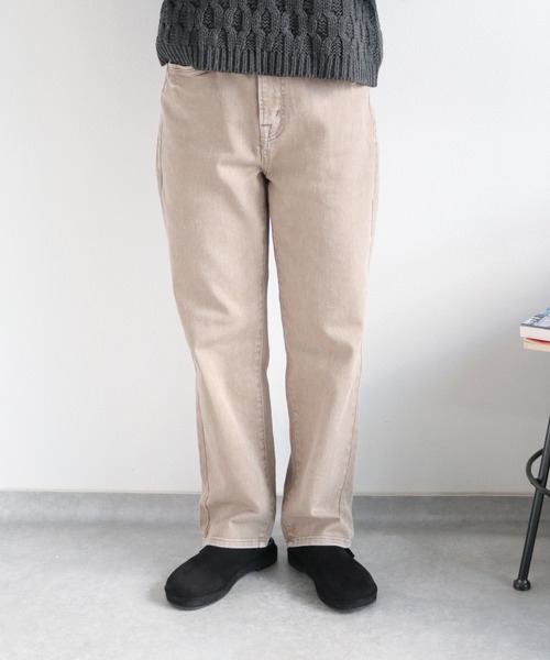 cepo（セポ）の「〈5色展開〉ストレッチクロップドデニムパンツ（デニムパンツ・レディース・ワンウォッシュ/オフホワイト/ブルー系3/ブラウン/ブルー系2・L/M/S）」の2枚目の写真