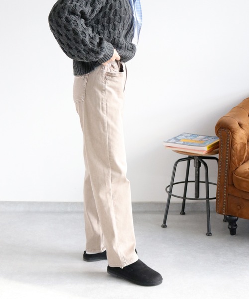 cepo（セポ）の「〈5色展開〉ストレッチクロップドデニムパンツ（デニムパンツ・レディース・ワンウォッシュ/オフホワイト/ブルー系3/ブラウン/ブルー系2・L/M/S）」の17枚目の写真