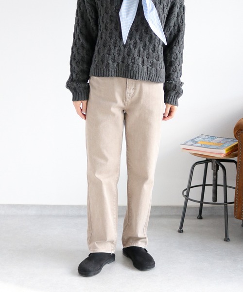 cepo（セポ）の「〈5色展開〉ストレッチクロップドデニムパンツ（デニムパンツ・レディース・ワンウォッシュ/オフホワイト/ブルー系3/ブラウン/ブルー系2・L/M/S）」の18枚目の写真